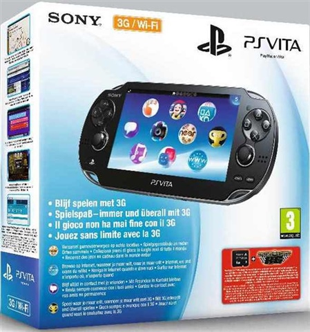 Playstation Vita Console Black 3G Boxed CeX UK Buy Sell